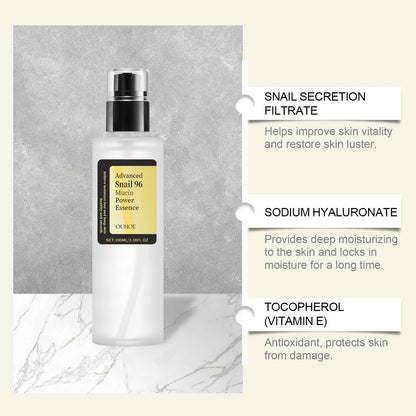 Advanced Snail Mucin Essence for Moisturizing and Firming - Smarsty