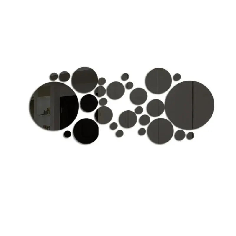 3D Acrylic Mirror Wall Stickers for Stunning Room Decor - Smarsty