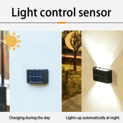 Solar LED Outdoor Light with Motion Sensor Waterproof Design - Smarsty