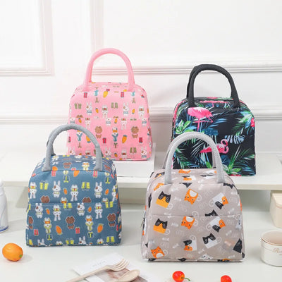 Insulated Kids Lunch Bag Portable Thermal Lunch Box - Smarsty
