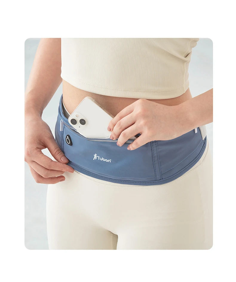 Unisex Running Belt Fanny Pack With Phone Pocket Secure - Smarsty