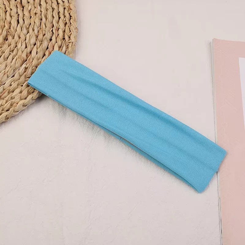 Stretchy Sports Yoga Headband Comfortable Breathable Cotton - Smarsty