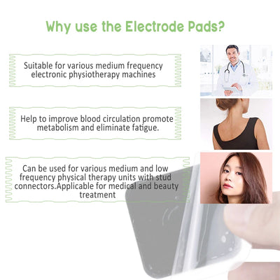 Electrode Pads for Tens Muscle Stimulator Therapy - Smarsty
