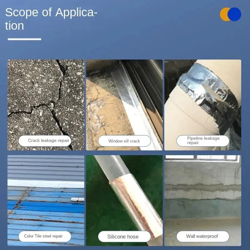 Butyl Tape Waterproof Leak Repair for Roofs - Smarsty