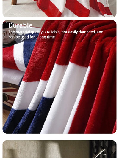 Warm Plush Bed Blanket for Sofas and Travel - Smarsty