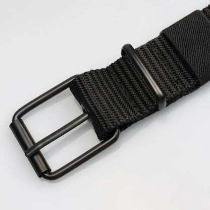 Men's Canvas Belt With Porous Pin Buckle Durable Fashion Accessory - Smarsty