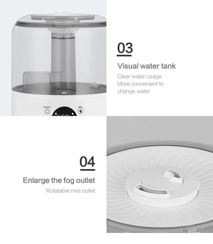 Large Capacity Aromatherapy Air Humidifier with Remote Control - Smarsty