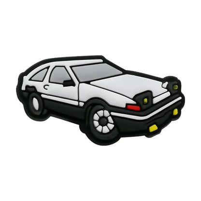 1-20pcs Car Shoe Charms Cool Vehicle Shoe Accessories Cartoon Decorations Pins for Men Boys Kids DIY Clog Buckle Garden Sandal