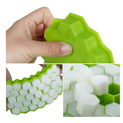4/6/8/15 Grid Big Ice Tray Mold Giant Jumbo Large Food Grade Silicone Ice Cube Square Tray Mold DIY Ice Maker Ice Cube Tray - Smarsty