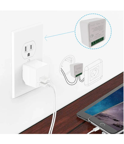 Tuya 16A Mini Wifi Switch for Smart Home Automation - Smarsty