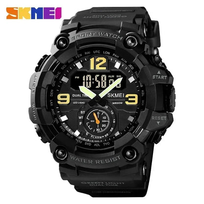Skmei 1637 Waterproof Sport Wristwatch with Dual Movement - Smarsty