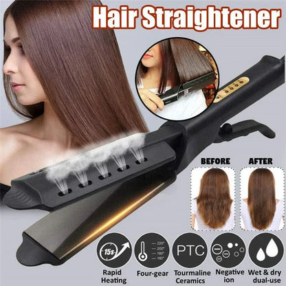 Dual Use Hair Straightener and Curler with Constant Temperature - Smarsty