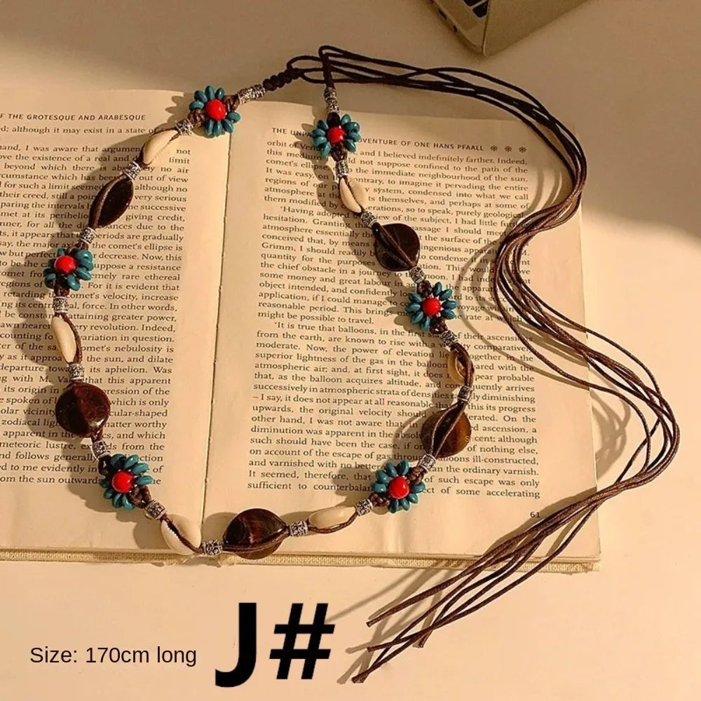 Bohemian Butterfly Tassel Waist Chain Adjustable Belt - Smarsty