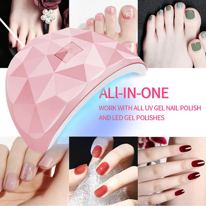 LULAA UV Nail Polish Lamp with Automatic Sensing Feature - Smarsty