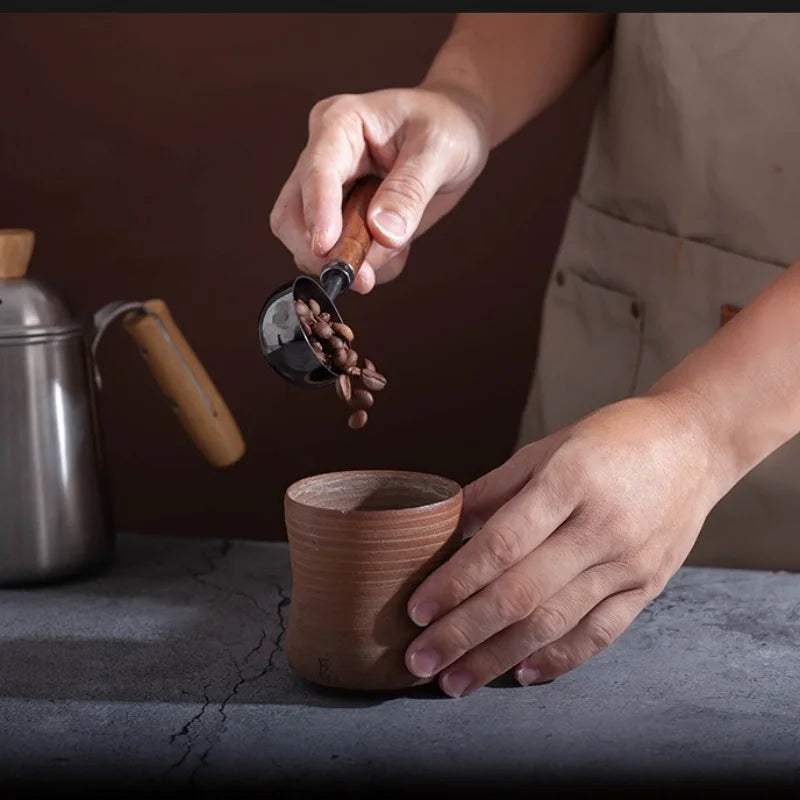 Walnut Wooden Measuring Spoon Set for Kitchen Use - Smarsty