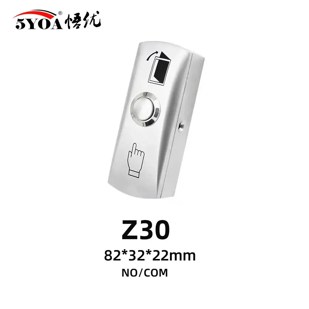 No Touch Exit Push Button Door Access Control - Smarsty