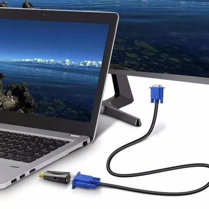 HDMI to VGA Cable Converter with Audio Support - Smarsty