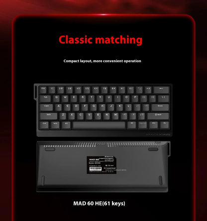 Mechanical Keyboard With Hot Swap And Adjustable Keystroke