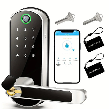 Smart Fingerprint Door Lock with WiFi Remote Access - Smarsty