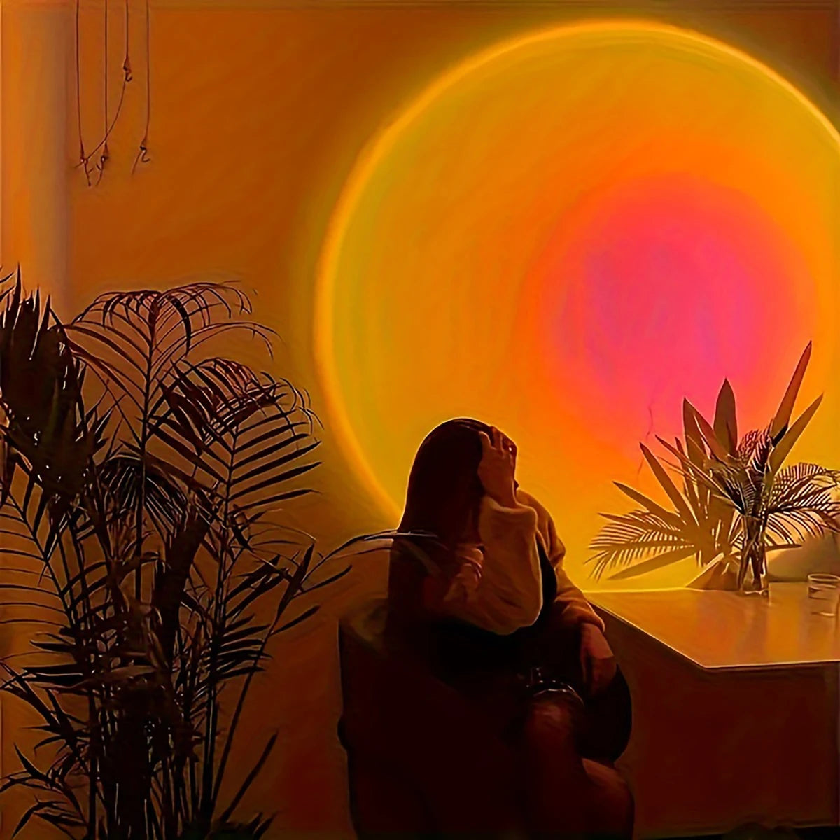 Sunset Lamp for Serene Home Ambiance Lighting - Smarsty