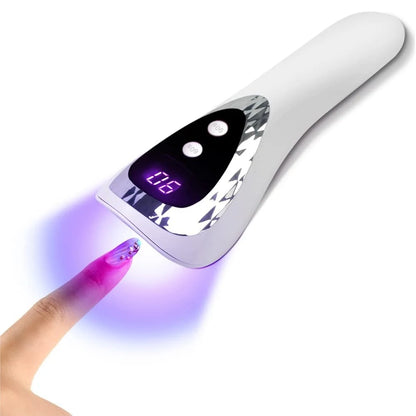 Handheld UV LED Nail Dryer Mini Rechargeable Lamp - Smarsty