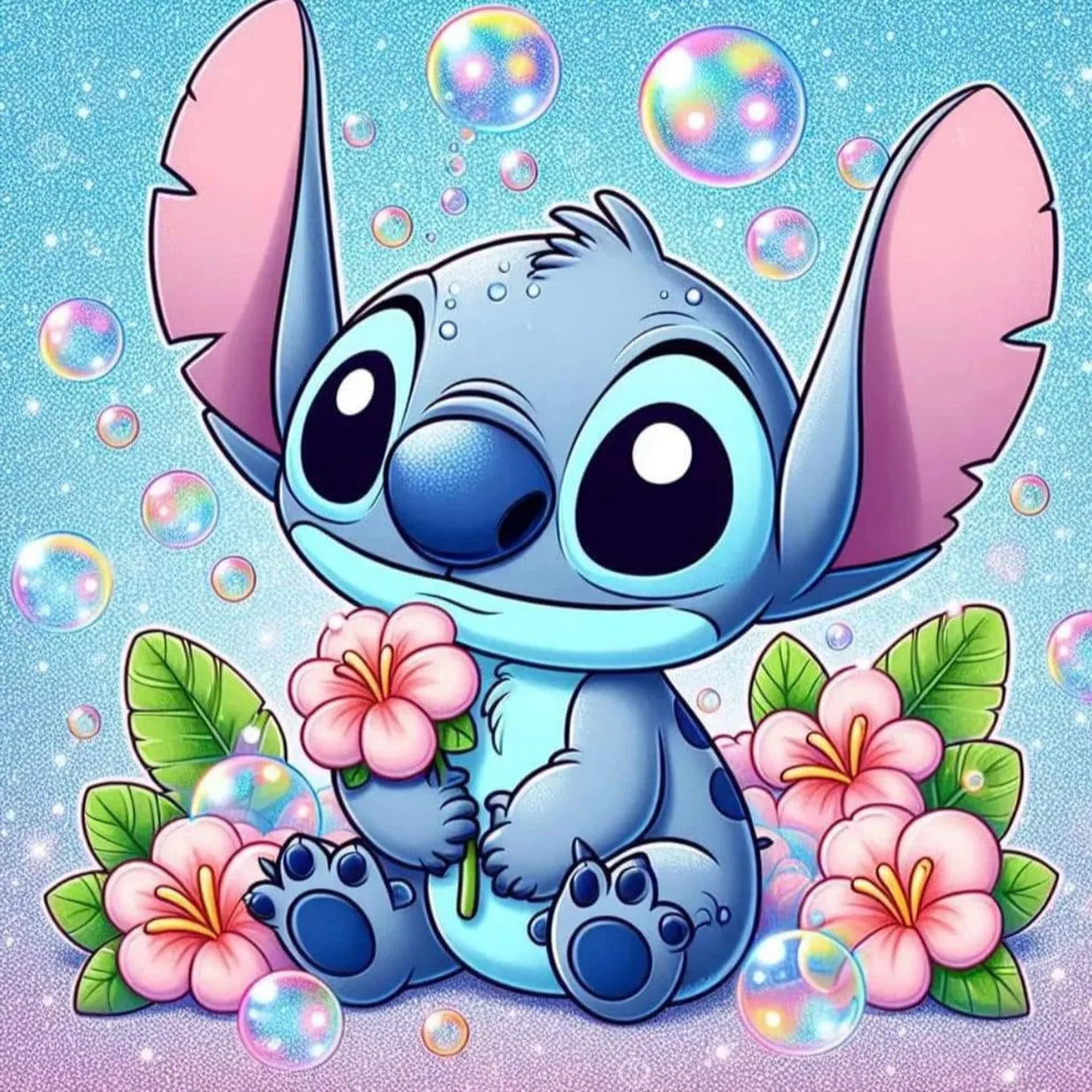 Disney Stitch DIY Diamond Painting Kit for Unique Wall Decor - Smarsty