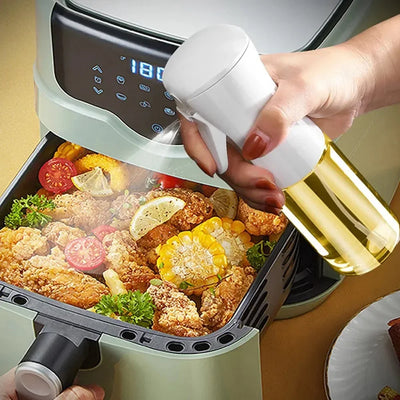 200ml 300ml 500ml Oil Spray Bottle Kitchen Cooking Olive Oil Dispenser Camping BBQ Baking Vinegar Soy Sauce Sprayer Containers by Smarsty