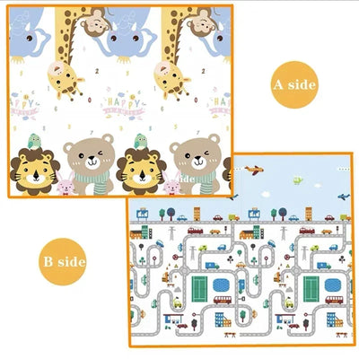 5 sizes to choose Baby Crawling Play Mats Non-toxic High-quality EPE Baby Activity Gym Carpet Baby Game Children's Safety Rug by Smarsty