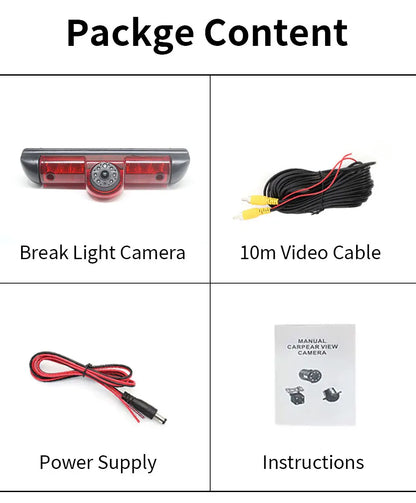 Waterproof Night Vision Reversing Car Camera for Vans - Smarsty