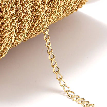 No Fade 2 Meter Stainless Steel Chain For Jewelry Making - Smarsty