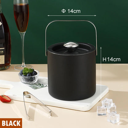 Portable Stainless Steel Ice Bucket for Outdoor Parties - Smarsty