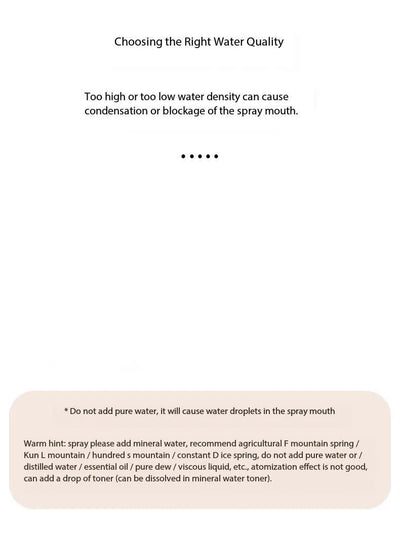 White Hydration Meter Nano Spray for Accurate Face Hydration - Smarsty