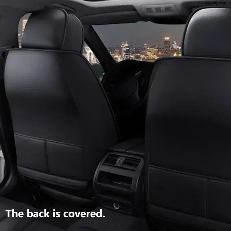 PU Leather Car Seat Cover Four Seasons Universal Fit - Smarsty