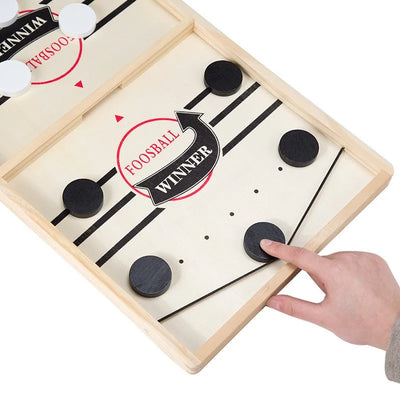Foosball Winner Games Table Hockey Game Catapult Chess Parent-child Interactive Toy Fast Sling Puck Board Game Toys For Children by Smarsty