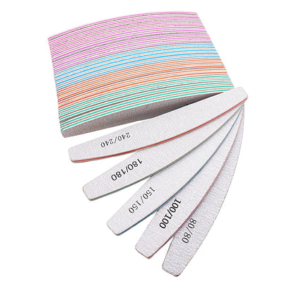 Professional Nail File Set with 5 Colors and Multiple Grits - Smarsty