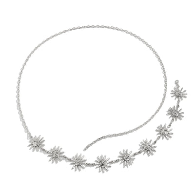 KunJoe Boho Golden Sun Adjustable Belly Chain for Women - Smarsty