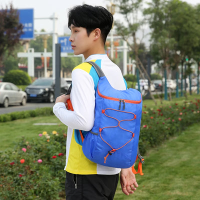 10L Foldable Portable Backpack Splashproof Folding Mountaineering Bag Ultralight Travel Daypack Bag Sports Daypack for Men Women - Smarsty