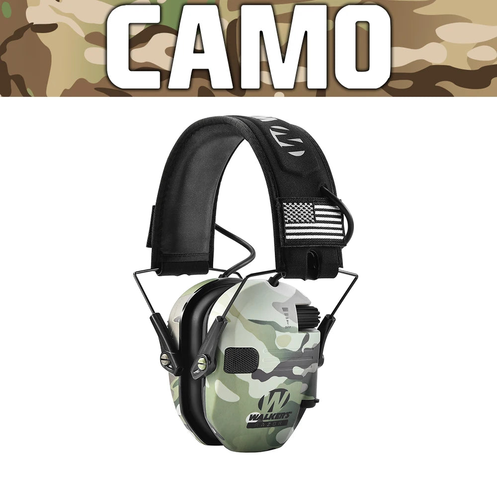 Active Helmet Mounted Earmuffs For Shooting Electronic Hearing Protection Ear Protect Noise Reduction Active Hunting Headphone