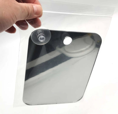 Fogless Acrylic Shower Mirror for Travel and Shaving - Smarsty