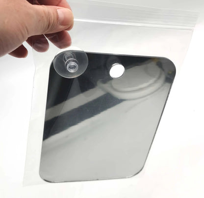 Fogless Acrylic Shower Mirror for Travel and Shaving - Smarsty