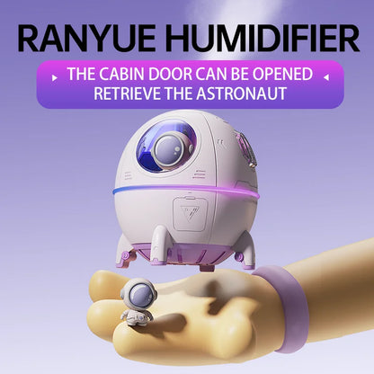 Portable Astronaut Humidifier with LED Aroma Diffuser - Smarsty