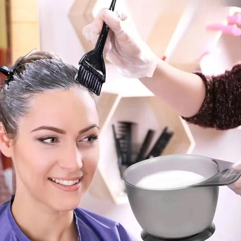 Professional Hair Coloring Kit with Mixing Bowl and Brushes - Smarsty