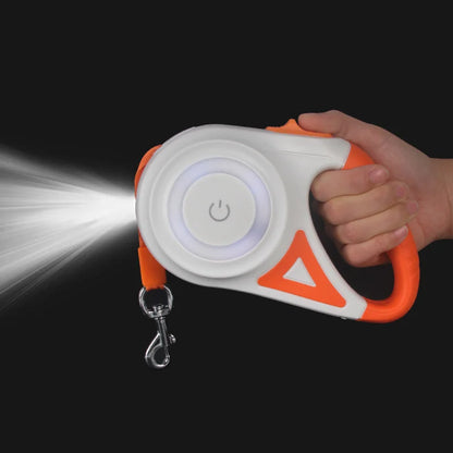 5M Automatic Retractable Dog Leash with LED Flashlight - Smarsty