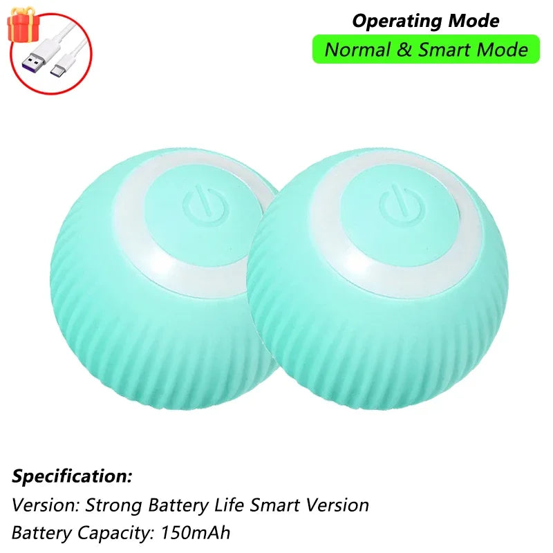 Interactive Cat Toy Ball With Rechargeable Tail - Smarsty