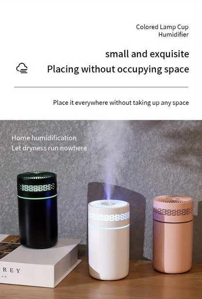 Portable USB Car Air Humidifier with LED Light - Smarsty