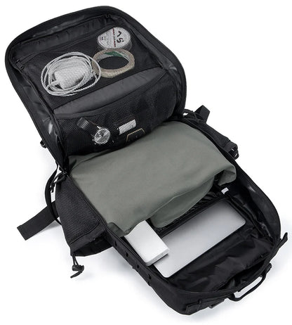 45L Tactical Backpack survival Bag Hunting MOLLE Backpack GYM For Men EDC Outdoor Hiking Rucksack Witch Bottle Holder - Smarsty