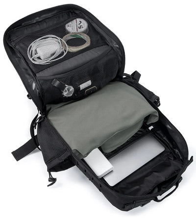 45L Tactical Backpack survival Bag Hunting MOLLE Backpack GYM For Men EDC Outdoor Hiking Rucksack Witch Bottle Holder - Smarsty