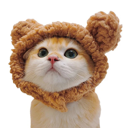 Lion Mane Wig Hat for Dogs and Cats - Smarsty