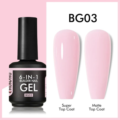 Chunshu 6 in 1 UV Gel Polish for Durable Nails - Smarsty