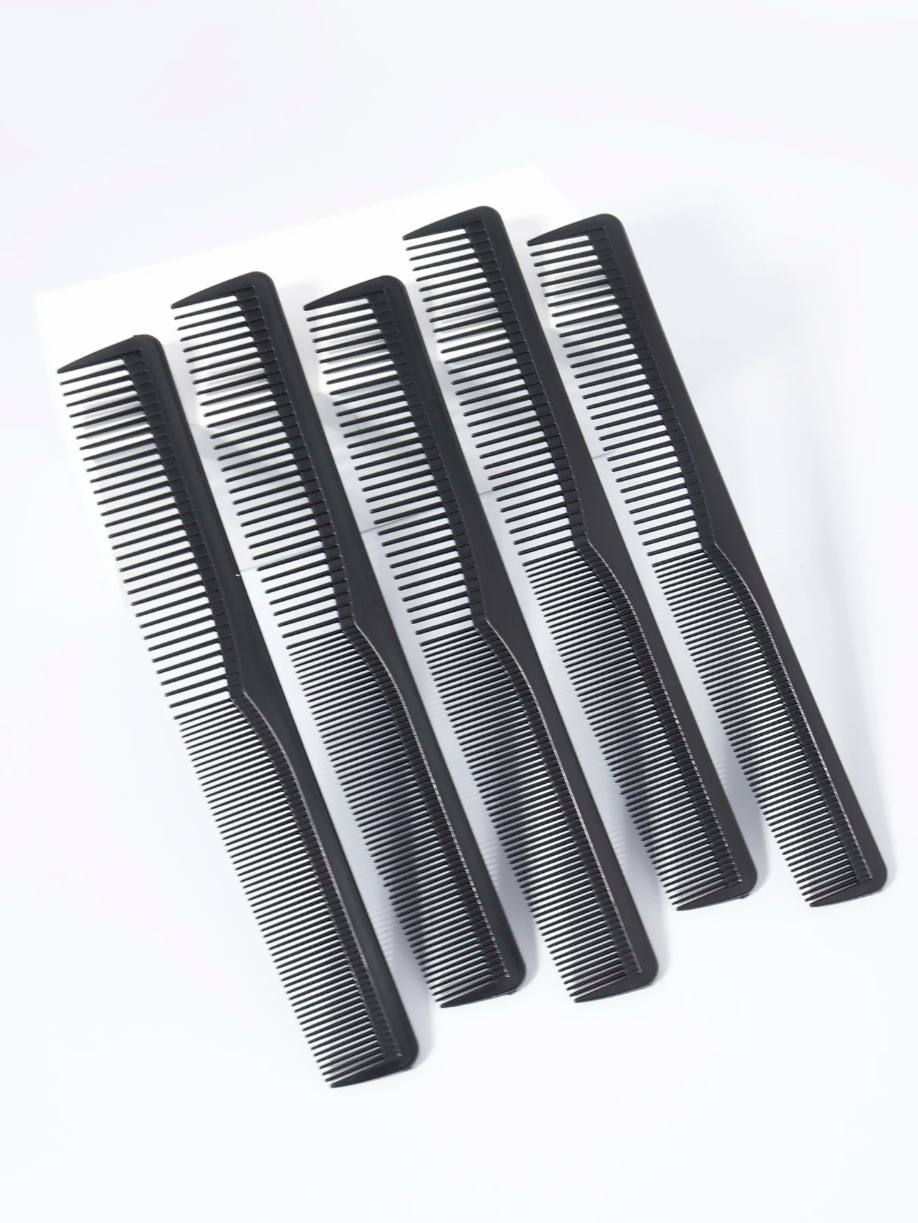 5pcs Carbon Fiber Cutting Combs Set for All Hair Types - Smarsty
